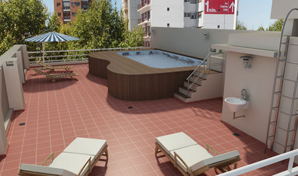 Edificio Altrui | Paroissien 2355 | Terraza - Solarium