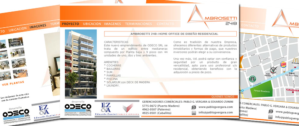 Ambrosetti 248 | Micrositio Web